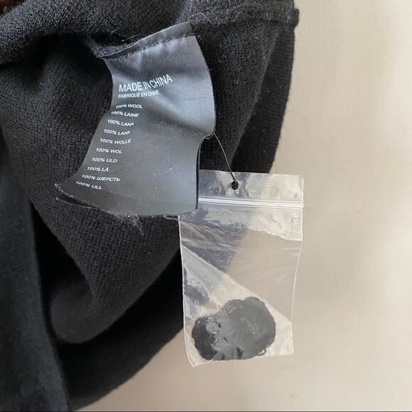 Nwot-Club Monaco Wool High Rise Slit Skirt - Picture 2 of 8